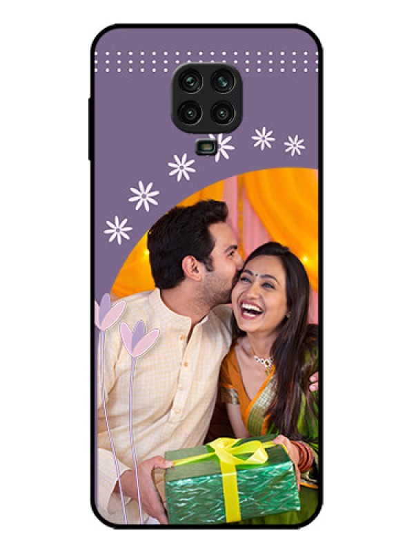 Custom Poco M2 Pro Custom Metal Phone Case - Lavender Flowers Design