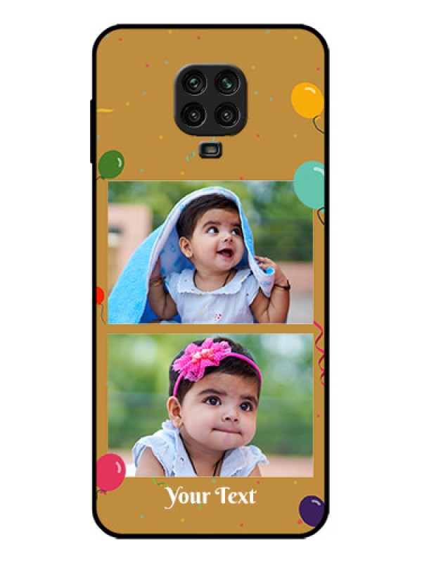 Custom Poco M2 Pro Custom Metal Phone Case - Image Holder With Birthday Celebrations Design