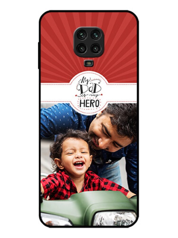 Custom Poco M2 Pro Custom Metal Phone Case - My Dad Hero Design