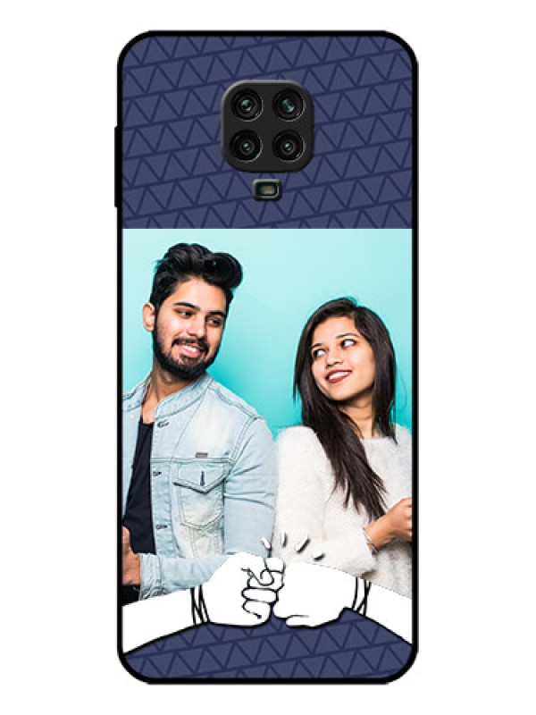 Custom Poco M2 Pro Custom Metal Phone Case - With Best Friends Design
