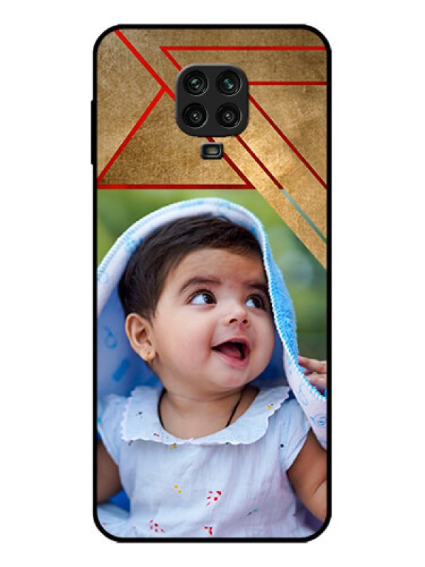 Custom Poco M2 Pro Custom Metal Phone Case - Gradient Abstract Texture Design