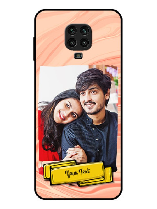 Custom Poco M2 Pro Custom Metal Phone Case - Marble Texture Design