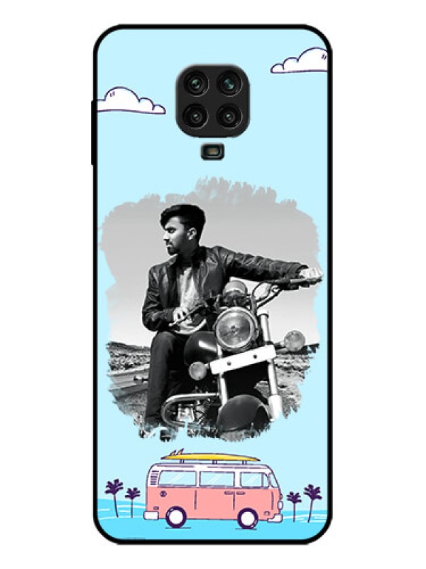 Custom Poco M2 Pro Custom Metal Phone Case - Travel and Adventure Design