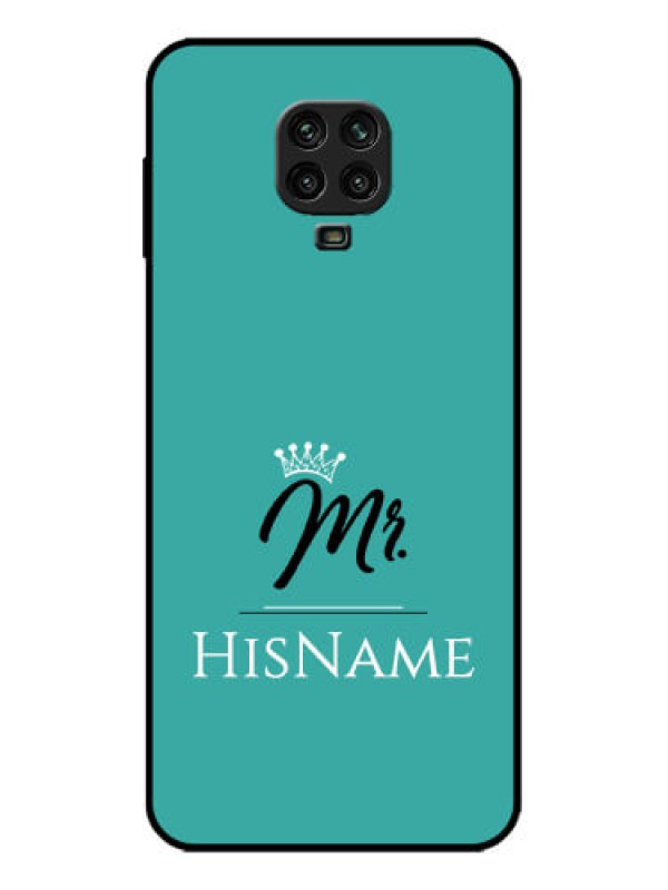 Custom Poco M2 Pro Custom Metal Phone Case - Mr With Name Design