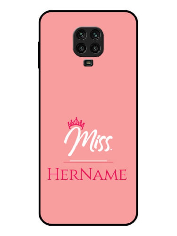 Custom Poco M2 Pro Custom Metal Phone Case - Mrs With Name Design