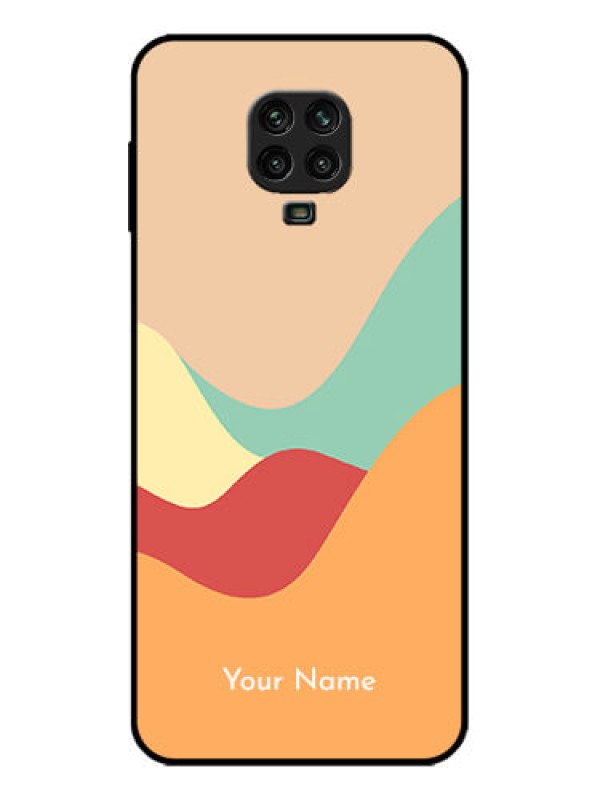Custom Poco M2 Pro Custom Metal Phone Case - Ocean Waves Multi - Colour Design