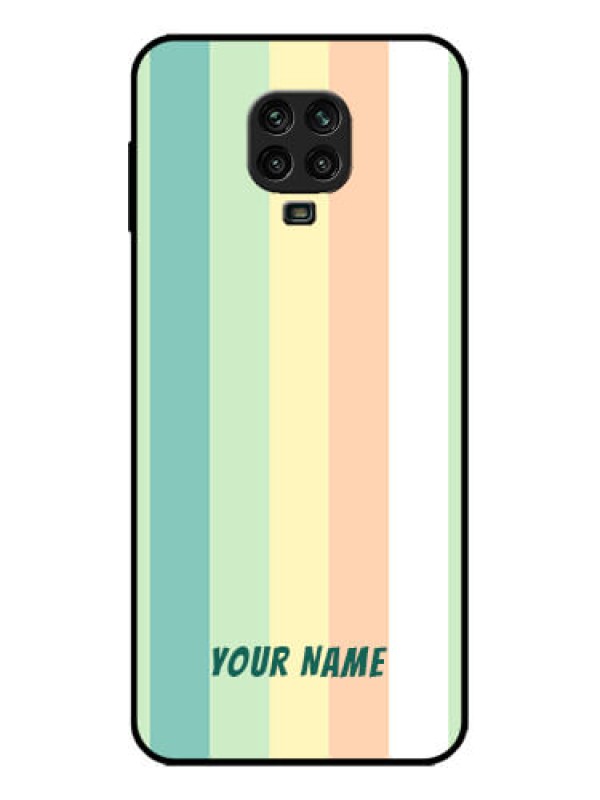 Custom Poco M2 Pro Custom Metal Phone Case - Multi - Colour Stripes Design