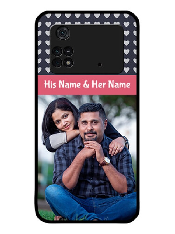 Custom Poco M4 Pro 4G Custom Metal Phone CaseLove Symbols Design