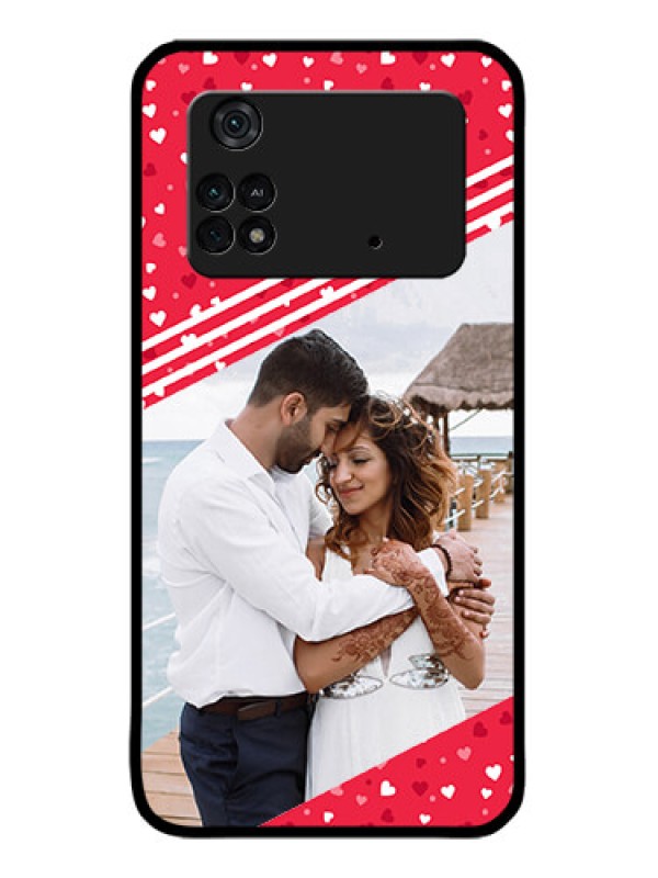 Custom Poco M4 Pro 4G Custom Metal Phone CaseValentines Gift Design