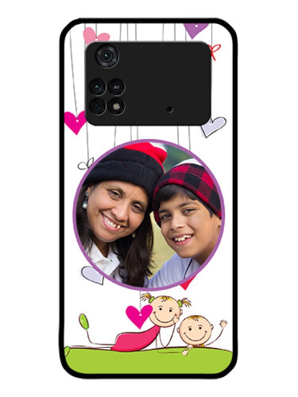 Custom Poco M4 Pro 4G Custom Metal Phone CaseCute Kids Phone Case Design