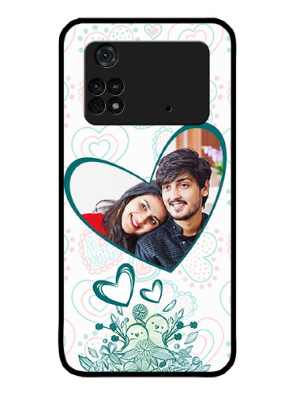 Custom Poco M4 Pro 4G Custom Metal Phone CasePremium Couple Design