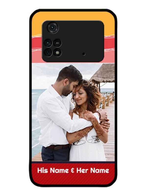 Custom Poco M4 Pro 4G Custom Metal Phone CaseColorful Case Design