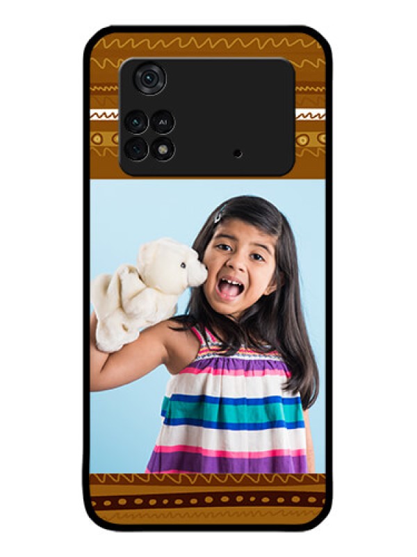 Custom Poco M4 Pro 4G Custom Metal Phone CaseFriends Picture Upload Design