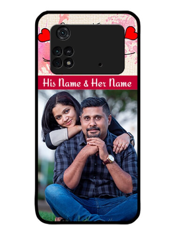 Custom Poco M4 Pro 4G Custom Metal Phone CaseYou And Me Case Design