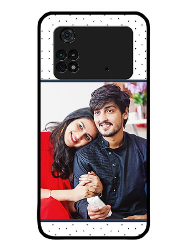 Custom Poco M4 Pro 4G Custom Metal Phone CasePremium Dot Design