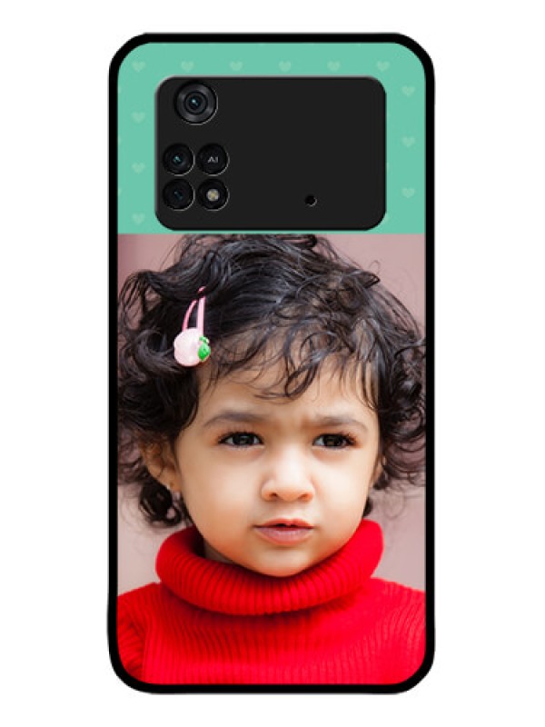 Custom Poco M4 Pro 4G Custom Metal Phone CaseLovers Picture Design
