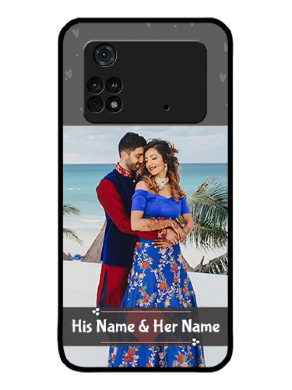 Custom Poco M4 Pro 4G Custom Metal Phone CaseBuy Love Design With Photo Online
