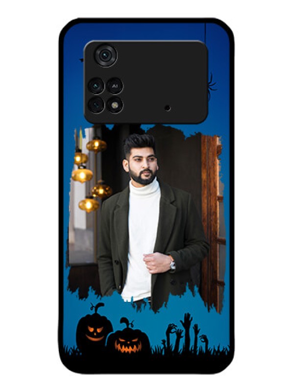 Custom Poco M4 Pro 4G Custom Metal Phone CaseWith Pro Halloween Design