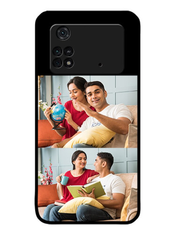 Custom Poco M4 Pro 4G Custom Metal Phone Case2 Images Design