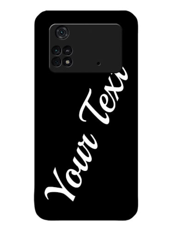 Custom Poco M4 Pro 4G Custom Metal Phone CaseWith Your Name Design