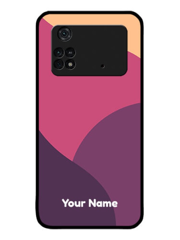 Custom Poco M4 Pro 4G Custom Metal Phone CaseMixed Multi - Colour Abstract Art Design