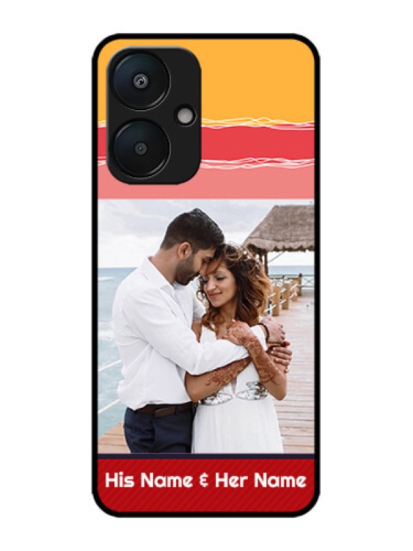 Custom Poco M6 5G Custom Metal Phone Case - Colorful Case Design