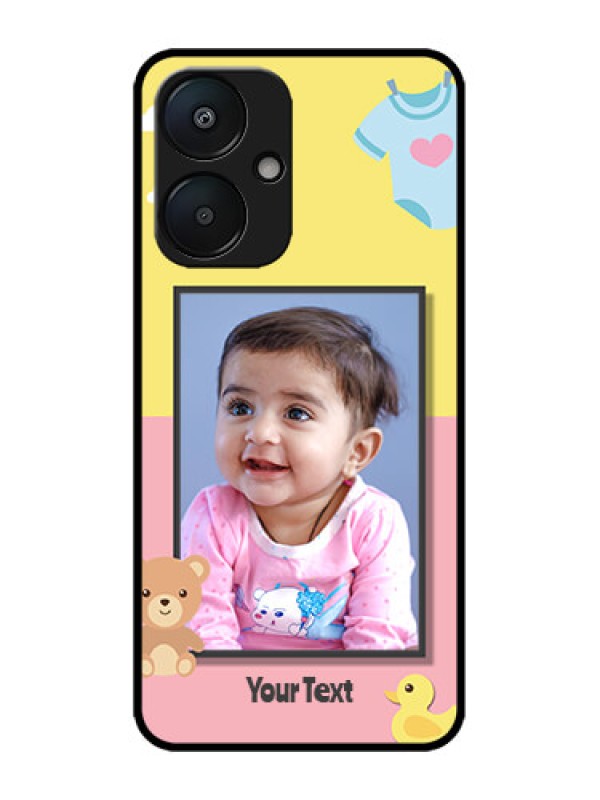Custom Poco M6 5G Custom Metal Phone Case - Kids 2 Color Design