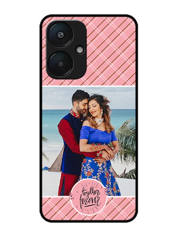 Custom Poco M6 5G Custom Metal Phone Case - Together Forever Design