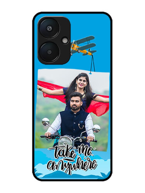 Custom Poco M6 5G Custom Metal Phone Case - Traveller Design