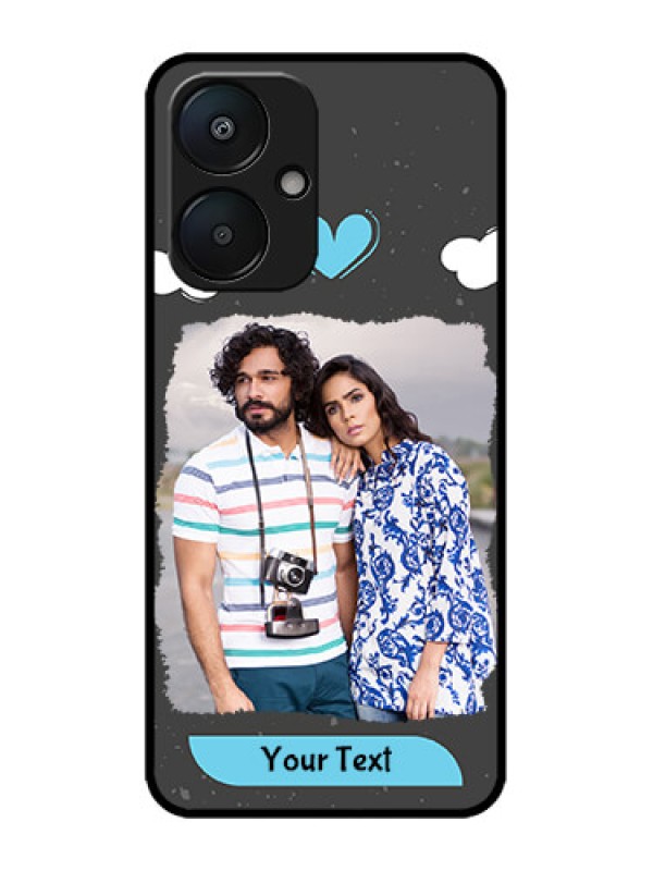 Custom Poco M6 5G Custom Metal Phone Case - Splashes With Love Doodles Design