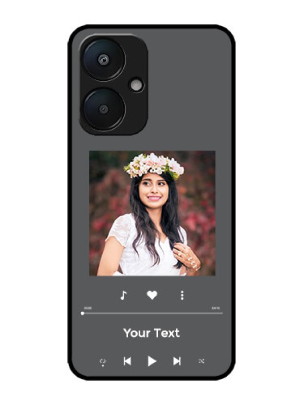 Custom Poco M6 5G Custom Metal Phone Case - Play The Music Design