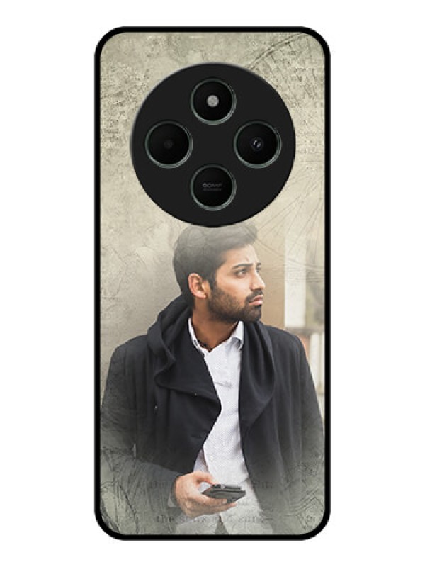 Custom Poco M7 5G Custom Metal Phone Case - With Vintage Design