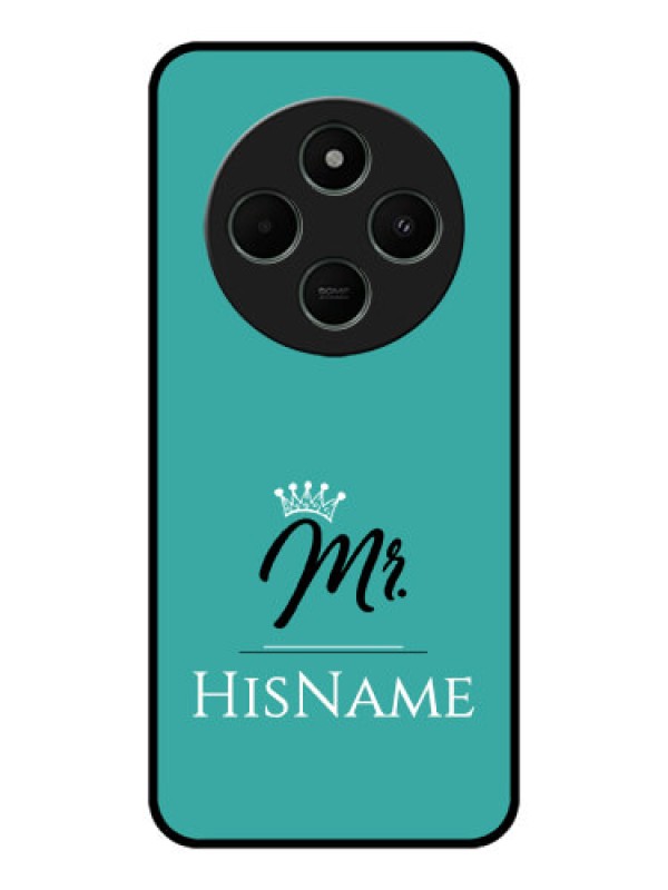 Custom Poco M7 5G Custom Metal Phone Case - Mr With Name Design