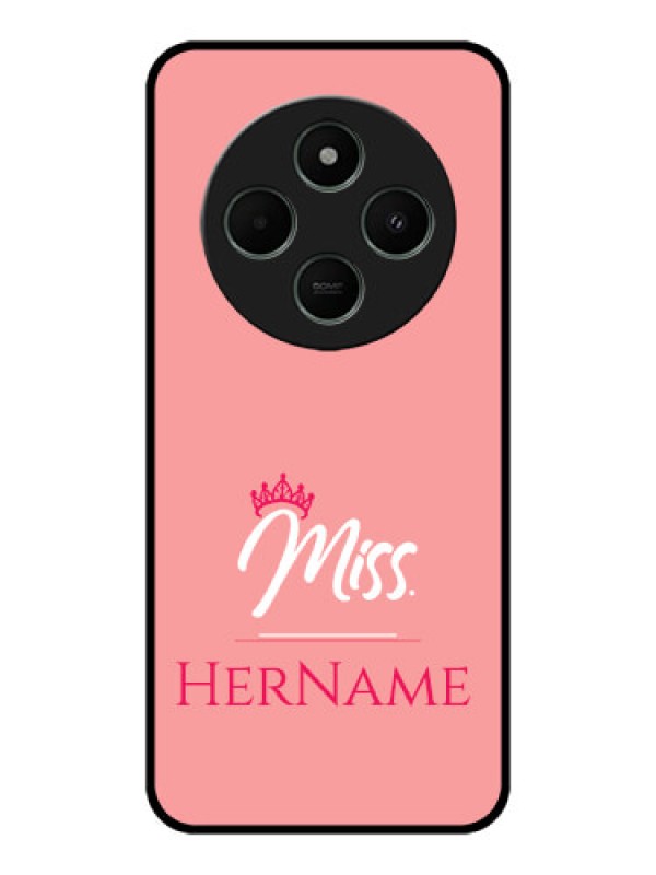 Custom Poco M7 5G Custom Metal Phone Case - Mrs With Name Design