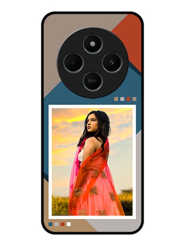 Custom Poco M7 5G Custom Metal Phone Case - Retro Color Pallet Design