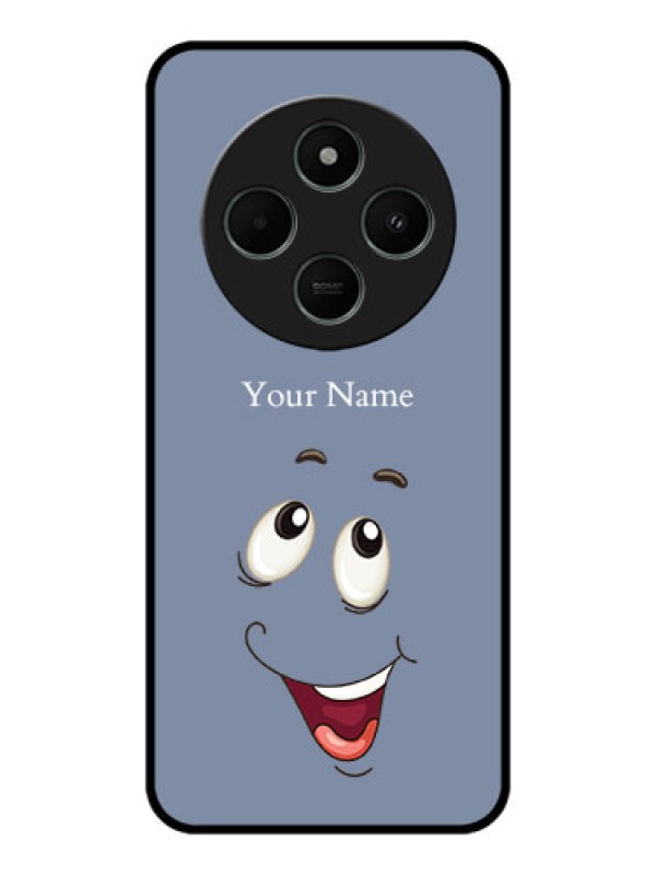 Custom Poco M7 5G Custom Metal Phone Case - Laughing Cartoon Face Design