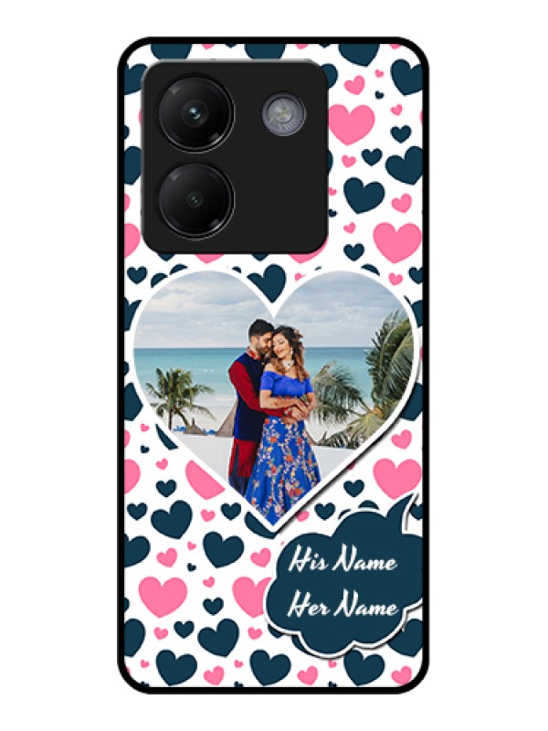Custom Poco M7 Pro 5G Custom Metal Phone Case2 Image Holder With Pattern Design