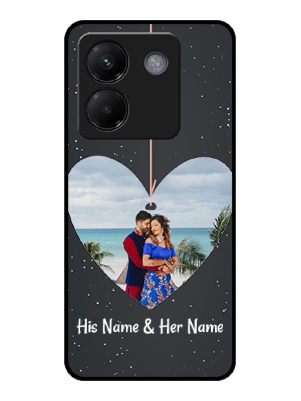 Custom Poco M7 Pro 5G Custom Metal Phone CaseWooden Texture Design