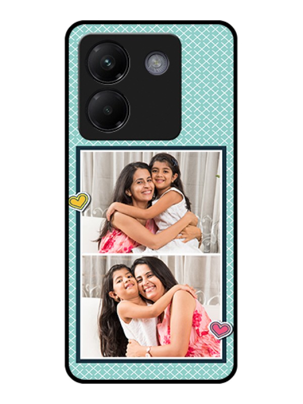 Custom Poco M7 Pro 5G Custom Metal Phone CaseLove Doodle Pattern