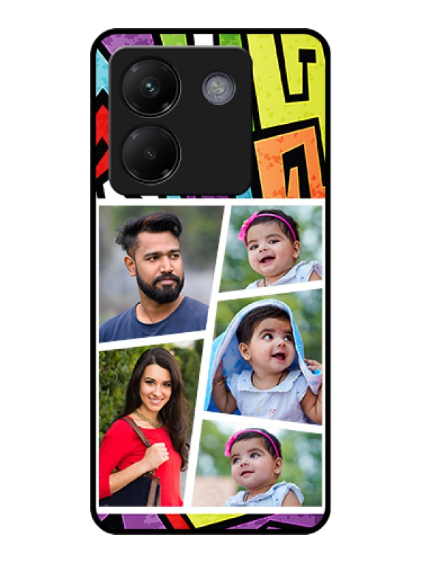 Custom Poco M7 Pro 5G Custom Metal Phone CaseMom and Dad Pic Design