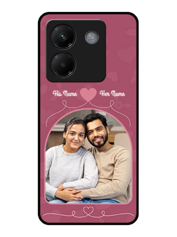 Custom Poco M7 Pro 5G Custom Metal Phone CaseYellow Abstract Design