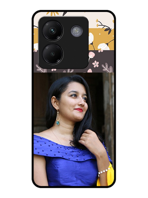 Custom Poco M7 Pro 5G Custom Metal Phone CaseVintage Heart Design