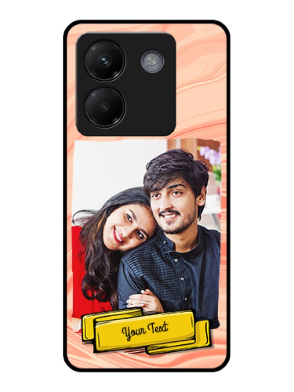 Custom Poco M7 Pro 5G Custom Metal Phone CaseKing With Name Design