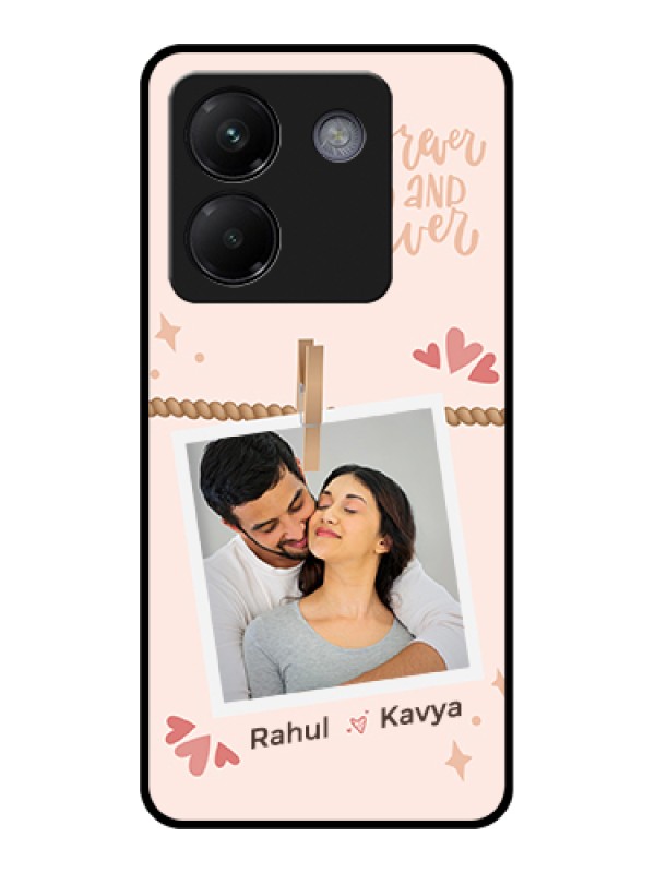 Custom Poco M7 Pro 5G Custom Metal Phone Case - Forever And Ever Love Design