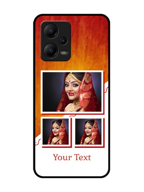 Custom Poco X5 5G Custom Metal Phone CaseWedding Memories Design