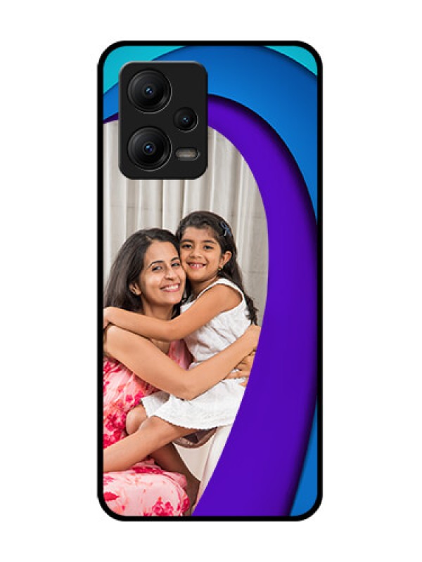 Custom Poco X5 5G Custom Metal Phone CaseSimple Pattern Design