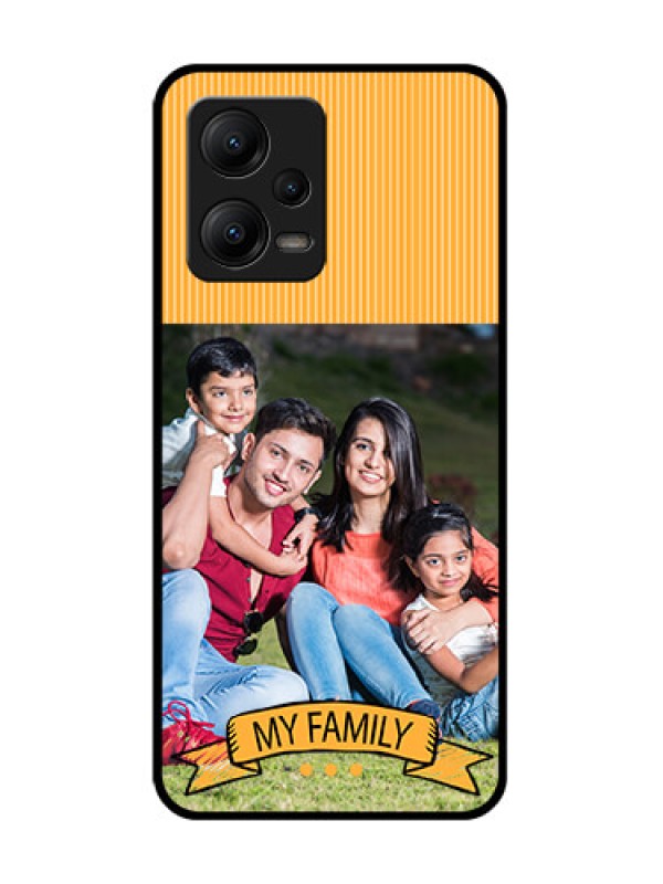 Custom Poco X5 5G Custom Metal Phone CaseMy Family Design