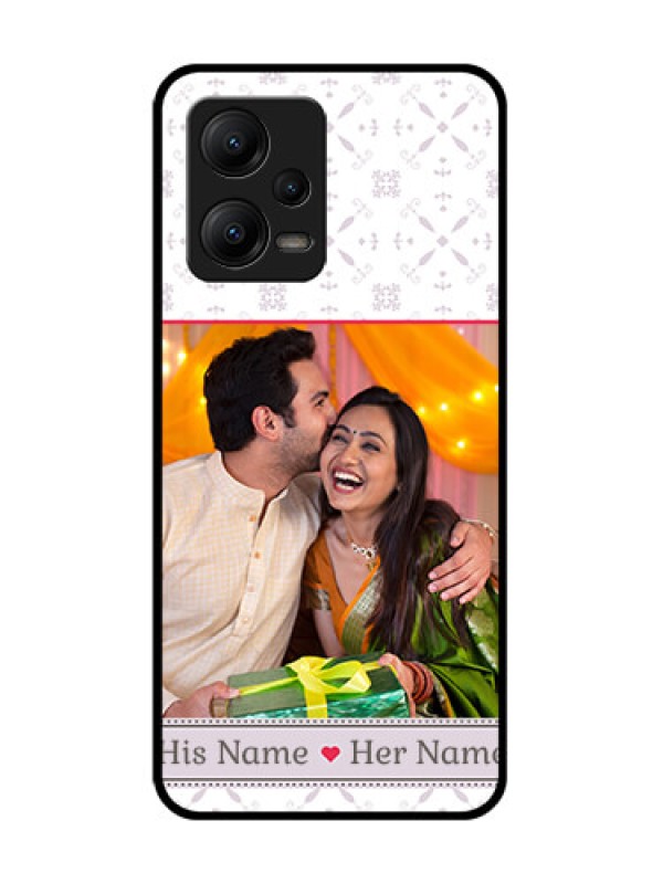 Custom Poco X5 5G Custom Metal Phone CaseWith Photo And Ethnic Design