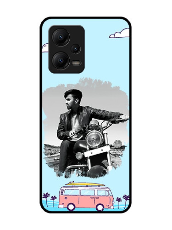 Custom Poco X5 5G Custom Metal Phone CaseTravel and Adventure Design