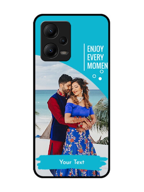 Custom Poco X5 5G Custom Metal Phone CaseHappy Moment Design